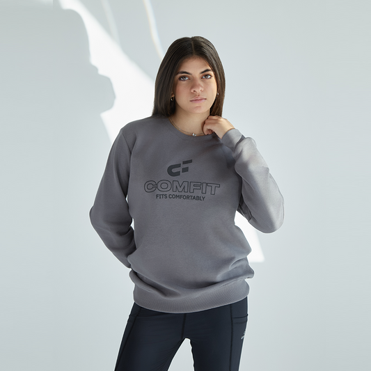 OVER SIZED FEMALE COMFIT SWEATSHIRT